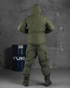 Тактичний зимовий теплий військовий комплект Laker ( Куртка + Штани ), Камуфляж: Олива, Розмір: L - зображення 2