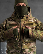 Тактический зимний теплый военный комплект Grenade ( Куртка + Штаны ), Камуфляж: Мультикам, Размер: L - изображение 5