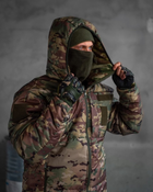 Тактический зимний теплый военный комплект KR-15 ( Куртка + Штаны ), Камуфляж: Мультикам, Размер: XXXL - изображение 4