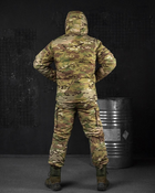 Тактичний зимовий теплий військовий комплект Brazal ( Куртка + Штани ), Камуфляж: Мультикам, Розмір: XXL - зображення 2
