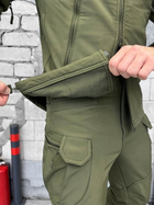 Тактический зимний военный комплект Tinker ( Куртка + Штаны ), Камуфляж: Олива, Размер: XXXL - изображение 7