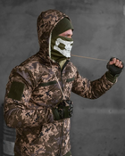 Тактический зимний теплый военный комплект KH/-13 ( Куртка + Штаны ), Камуфляж: Пиксель, Размер: S - изображение 4