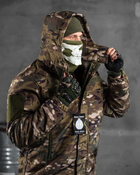 Тактический зимний теплый военный комплект Polar ( Куртка + Штаны ), Камуфляж: Мультикам, Размер: L - изображение 4