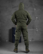 Тактический зимний теплый военный комплект Fastpos ( Куртка + Штаны ), Камуфляж: Олива, Размер: XL - изображение 2