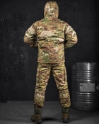 Тактичний зимовий теплий військовий комплект Voider ( Куртка + Штани ), Камуфляж: Мультикам, Розмір: S - зображення 2