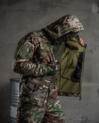Тактический теплый военный комплект Jaker ( Куртка + Штаны ), Камуфляж: Мультикам, Размер: L - изображение 8