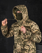 Тактический зимний теплый военный комплект Custer ( Куртка + Штаны ), Камуфляж: Пиксель, Размер: L - изображение 6
