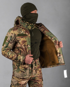 Тактический теплый военный комплект Farion ( Куртка + Штаны ), Камуфляж: Мультикам, Размер: XL - изображение 4