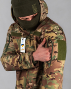 Тактический теплый военный комплект Farion ( Куртка + Штаны ), Камуфляж: Мультикам, Размер: XL - изображение 6