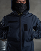 Тактичний зимовий теплий військовий комплект Patrol ( Куртка + Штани ), Камуфляж: Синій, Розмір: S - зображення 5