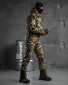 Тактичний зимовий теплий військовий комплект SZ-17 ( Куртка + Штани ), Камуфляж: Мультикам, Розмір: L - зображення 3