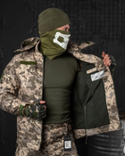 Тактический зимний теплый военный комплект Mistx ( Куртка + Штаны ), Камуфляж: Пиксель, Размер: XL - изображение 4