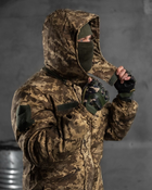 Тактичний зимовий теплий військовий комплект Bellon ( Куртка + Штани ), Камуфляж: Піксель ЗСУ, Розмір: XL - зображення 5