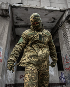 Тактичний зимовий військовий комплект Favkes ( Куртка + Штані ), Камуфляж: Піксель, Розмір: S - зображення 4