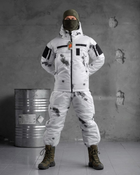 Тактичний зимовий теплий військовий комплект Falcon ( Куртка + Штани ), Камуфляж: Білий, Розмір: L - зображення 1