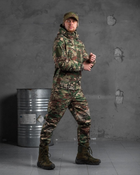 Тактичний теплий військовий комплект Kiborg ( Куртка + Фліска + Штани ), Камуфляж: Мультикам, Розмір: S - зображення 3
