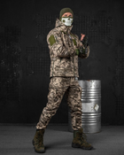 Тактичний зимовий теплий військовий комплект Mistx ( Куртка + Штани ), Камуфляж: Піксель, Розмір: M - зображення 3