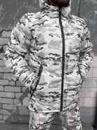 Тактический зимний теплый военный комплект Warewolf ( Куртка + Штаны ), Камуфляж: Мультикам, Размер: XXL - изображение 5