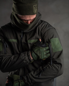 Тактичний зимовий теплий військовий комплект Patrol ( Куртка + Штани ), Камуфляж: Олива, Розмір: S - зображення 7