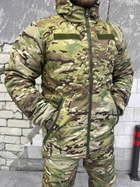 Тактичний зимовий теплий військовий комплект Warewolf ( Куртка + Штани ), Камуфляж: Мультикам, Розмір: М - зображення 4