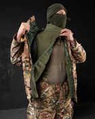 Тактичний зимовий теплий військовий комплект Squad ( Куртка + Штани ), Камуфляж: Мультикам, Розмір: L - зображення 5