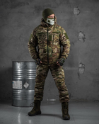 Тактический зимний теплый военный комплект GRD-19 ( Куртка + Штаны ), Камуфляж: Мультикам, Размер: M - изображение 4