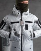 Тактичний зимовий теплий військовий комплект Falcon ( Куртка + Штани ), Камуфляж: Білий, Розмір: M - зображення 6