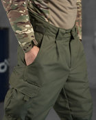 Тактичний зимовий теплий військовий комплект Laker ( Куртка + Штани ), Камуфляж: Олива, Розмір: XXL - зображення 10
