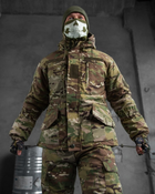 Тактический зимний теплый военный комплект SnowStorm ( Куртка + Штаны ), Камуфляж: Мультикам, Размер: XXL - изображение 5