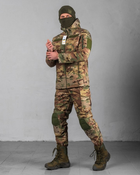 Тактический теплый военный комплект Farion ( Куртка + Штаны ), Камуфляж: Мультикам, Размер: XXL - изображение 3
