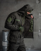 Тактичний зимовий теплий військовий комплект Patrol ( Куртка + Штани ), Камуфляж: Олива, Розмір: L - зображення 5
