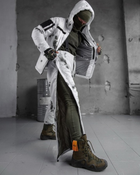 Тактичний зимовий теплий військовий комплект Falcon ( Куртка + Штани ), Камуфляж: Білий, Розмір: XXL - зображення 5