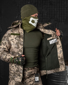 Тактический зимний теплый военный комплект Mistx ( Куртка + Штаны ), Камуфляж: Пиксель, Размер: XXL - изображение 4