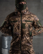 Тактичний теплий військовий комплект Faura ( Куртка + Штани ), Камуфляж: Піксель, Розмір: XXL - зображення 5
