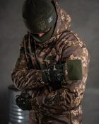 Тактический теплый военный комплект Faura ( Куртка + Штаны ), Камуфляж: Пиксель, Размер: XXL - изображение 7