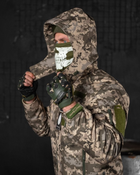 Тактичний зимовий теплий військовий комплект Mistx ( Куртка + Штани ), Камуфляж: Піксель, Розмір: XXXL - зображення 5