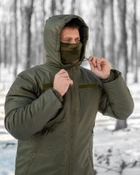 Тактичний зимовий теплий військовий комплект StormSnow ( Куртка + Штани ), Камуфляж: Олива, Розмір: L - зображення 5