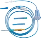 Пристрій для вливання інфузійних розчинів Гемопласт стерильний ВКР з полімерною голкою до ємності Луєр 90 шт (24178) - зображення 1
