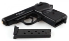 Стартовий шумовий пістолет Ekol Major Black + 20 холостих набоїв (9 mm) - зображення 2