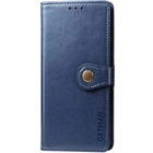 Кожаный чехол книжка GATMEN PREMIUM Gallant (PU) для Xiaomi Redmi 9 Blue