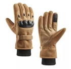 Зимние перчатки на флисе койот 30101 размер универсальный - изображение 2