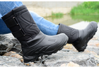 Тактичні зимові чоботи водонепроникні Чорні SnowBoots2-44 - зображення 1