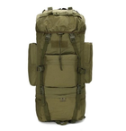 Тактичний похідний рюкзак D3-GGL-501 65л Олива - зображення 1
