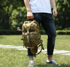 Тактическая сумка мужская на одно плечо 18 л олива D3-takt18l-2 - изображение 3