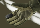 Зимові тактичні рукавиці, олива, теплі на флісі D3-PMR-PRCT-ХL - зображення 5