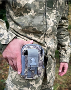 Тактическая сумка на пояс, подсумок, органайзер Серый пиксель D3-PRM-4 - изображение 5