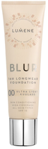 Podkład do twarzy Lumene Blur 16h Longwear Foundation SPF15 wygładzający 00 Ultra Light 30 ml (6412600834604) - obraz 1