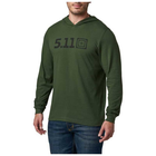 Футболка с длинным рукавом 5.11 HOODED LONG SLEEVE TEE 76165 X-Large, Ranger Green - изображение 7