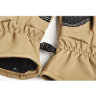 Водовідштовхувальні вітрозахисні зимові Softshell тактичні на флісі рукавички Койот 9003-М - зображення 7