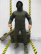 Тактичний костюм олива SoftShell софтшел XL - зображення 2